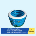 Summer Hot Sales Inflatable Swimming Pool with Bubble Bottom